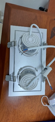 Ingebed Cri80 Geleid Traliewerk Lichte, Rechthoekige Geleide Downlight