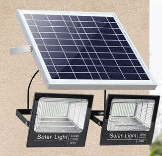 100W zonnevloedlicht voor de Bescherming van de Tuinverlichting IP65