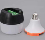Batterij 1200mAh 30W SMD2835 AC85-265V Ra&gt;80 LED noodlamp met E27 fitting