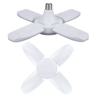 Hoogvermogen 60w LED Bladerenlamp 4+1 E27 basis of B22 basis Hoog helder Garage Bladerenlamp