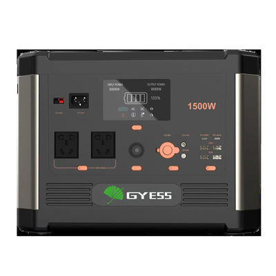 1.5kw draagbare BatterijKrachtcentrale met Zonnepaneel