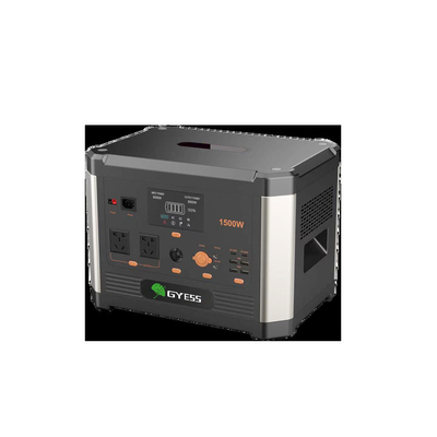 1.5kw draagbare BatterijKrachtcentrale met Zonnepaneel