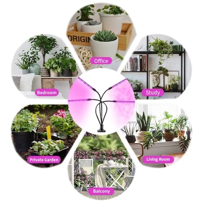 Dimmable Full Spectrum Clip Plant Grow Lamp met roodblauwe lichten voor groenhuis of indoor plant