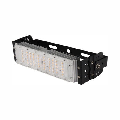 50w 100w 150w 200w Hoog vermogen LED modulaire schijnwerper met verstelbare beugel IP66 goed voor binnen- en buitenverlichting