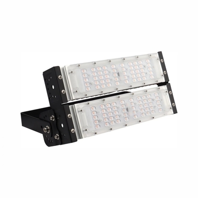 50w 100w 150w 200w Hoog vermogen LED modulaire schijnwerper met verstelbare beugel IP66 goed voor binnen- en buitenverlichting