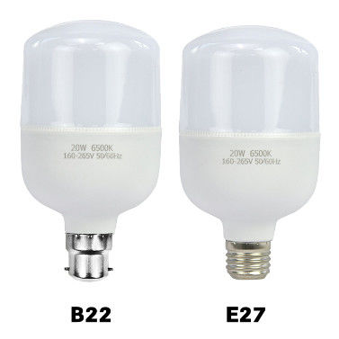 5w - 50w geleid Basistype 2700 van de Typet Bol Smd2835 E27 - 6500k-Kleurentemperatuur