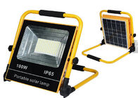 100W Power IP 65 50000 Hours Levensduur 6500k CCT 100lm/w LPW LED Solar Flood Light