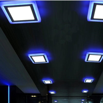 De bars en KTV-Blauw/het Groene gebruik/doorboren Drie Toestellen Twee Kleuren onderaan Licht Vierkant Outlook