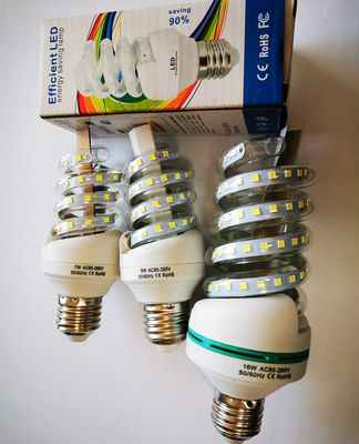 Spiraalvormige E27 of B22 baseren de Efficiënte Geleide Energie van Sms 9w - besparingslamp voor School