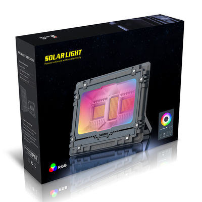 De Zonne Rgb Vloed Lichte IP66 van Bluetooth 60w voor de Familiepartij van de Yardtuin