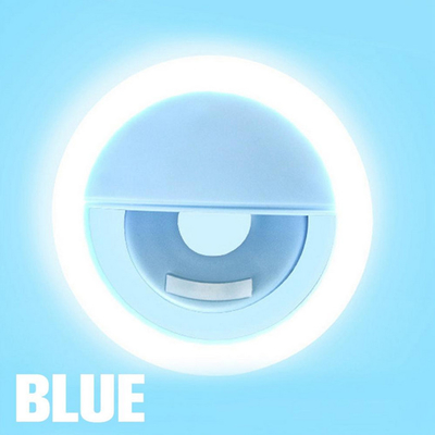 Klem van Cri70 de Selfie Geleide Ring Light Photographic Beauty Flash op In werking gestelde Telefoon Draagbare Batterij