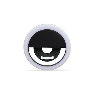 Klem van Cri70 de Selfie Geleide Ring Light Photographic Beauty Flash op In werking gestelde Telefoon Draagbare Batterij