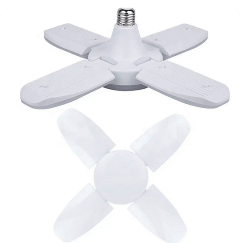 Hoogvermogen 60w LED Bladerenlamp 4+1 E27 basis of B22 basis Hoog helder Garage Bladerenlamp