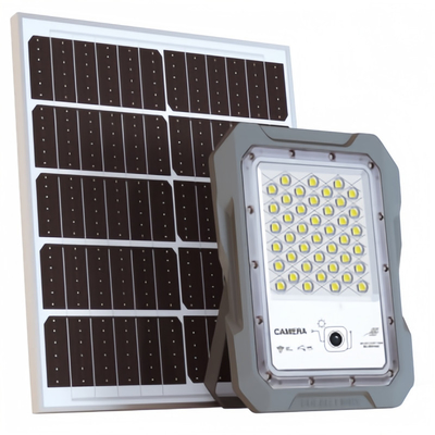 Hoogwaardige CCTV 100w 200w 300w 500w 800w Muurbeveiligingslicht met 1440P Camera voor buitengebruik